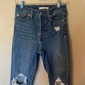Levi wedgie skinny jeans size 26 #147